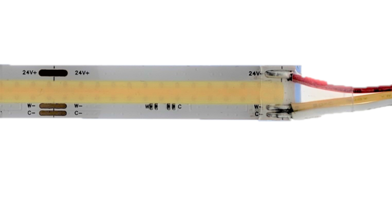 CCT Led tape close up