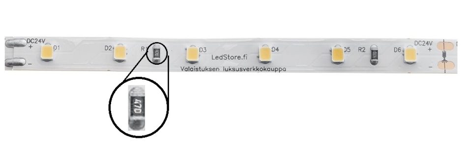 Led nauhan IC piiri