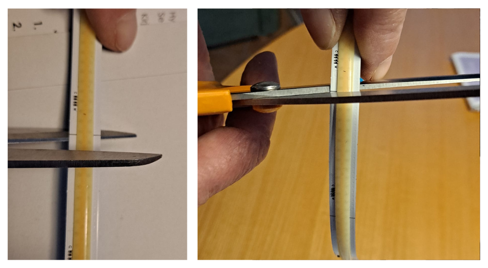 3 Die Unterbrechung des Led-Bandes erfolgt an den markierten Punkten - LedStore Die Unterbrechung des Lederbands erfolgt an den markierten Punkten