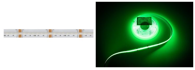 COB RGB led strip light is dot-free