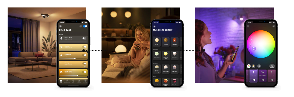 HUE applikaatio