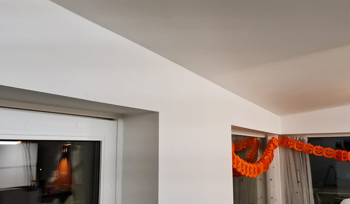 Too little light before indirect lighting renovation