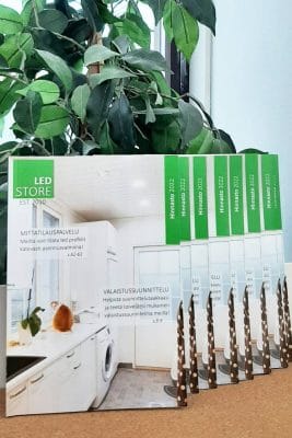Più pagine che mai nel catalogo Led 2022