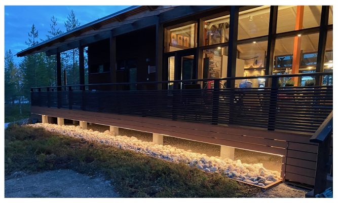 Nastro luminoso a LED per casetta