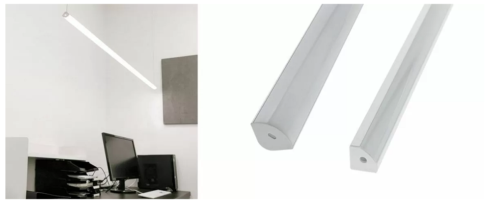 Miksi led nauha tarvitsee alumiiniprofiilin? - Kulmaan asennettava alumiiniprofiili led nauhalle