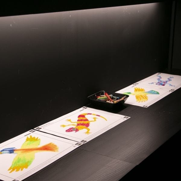 ledstore.fi_led-nauha_amox_rex - LedStore Auftritt der Band bei der Amos Rex Ausstellung