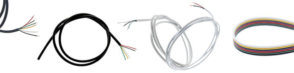 Cablaggi per luci a LED - cavi per diversi sistemi di illuminazione