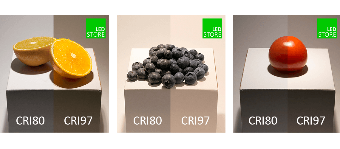 high colour rendering index (CRI) Led lighting in lighting design