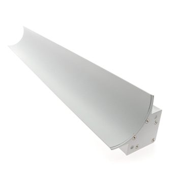 Indirect-3 profile The Indirect-3 curved profile is matt white.