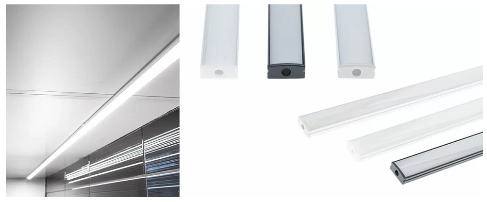 Miksi led valonauha tarvitsee alumiiniprofiilin - Matala led profiili