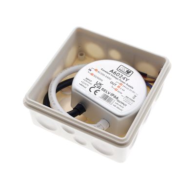 Modulo relè rotondo per illuminazione a LED con fili collegati, specifiche e certificazione, controllo dell'illuminazione