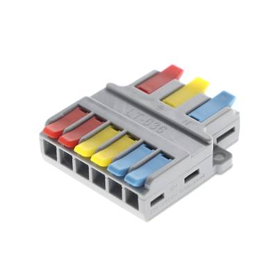 Sdoppiatore 3-6 (Wago) per la ramificazione dei fili Sdoppiatore 3-6 (Wago) per la ramificazione dei fili