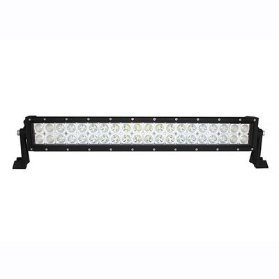 Barra luminosa LED rettangolare con luci circolari multiple, montata su staffe nere per soluzioni di illuminazione versatili e un uso efficiente dell'energia.