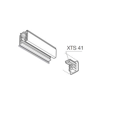 Vista trasversale del componente LED XTS 41, dettagliato da una prospettiva laterale per soluzioni di illuminazione efficienti.