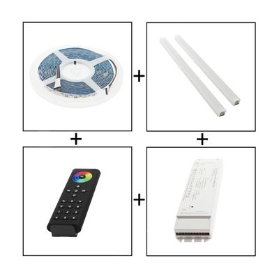 KIT LUCE LED per ambienti umidi 6pcs 3W spot, IP44 Unboxing LedStore.fi