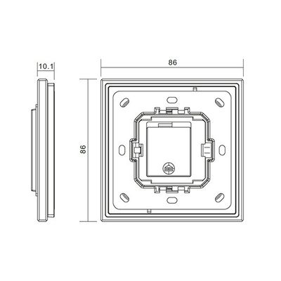 Striscia LED CCT SETTI per postazione di lavoro 1,5 m - TUNNELMA, temperatura colore regolabile, 14,4W/m, 24V