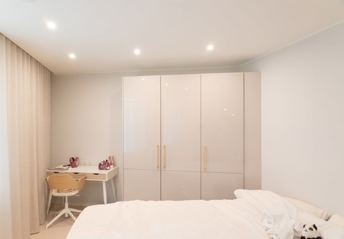 L'illuminazione della stanza dei bambini è dimmerabile e regolabile in temperatura di colore. L'immagine mostra il bianco caldo. © LedStore