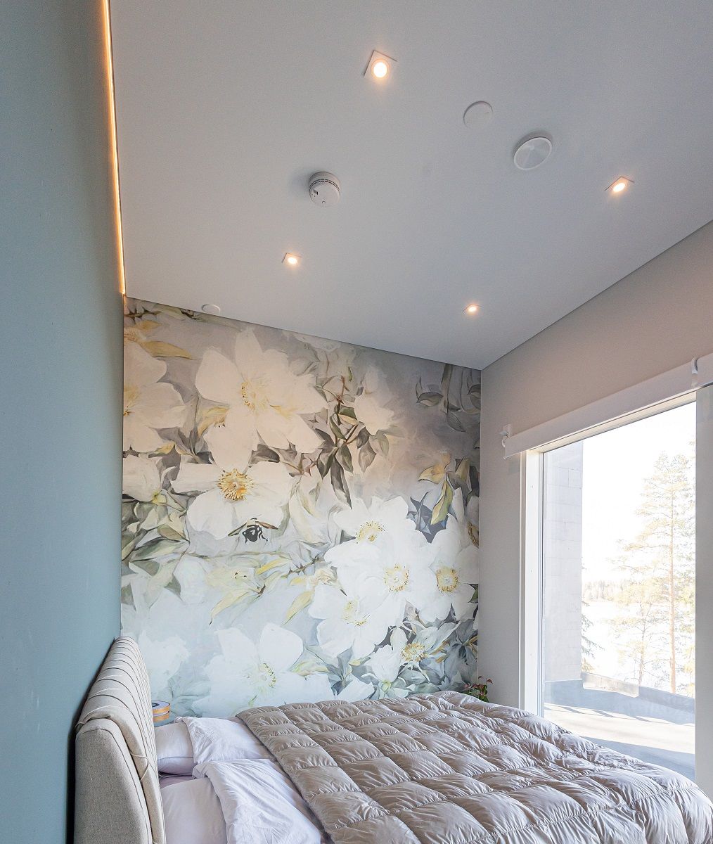 15 Striscia led per camera da letto che illumina indirettamente accanto alla parete LedStorefi