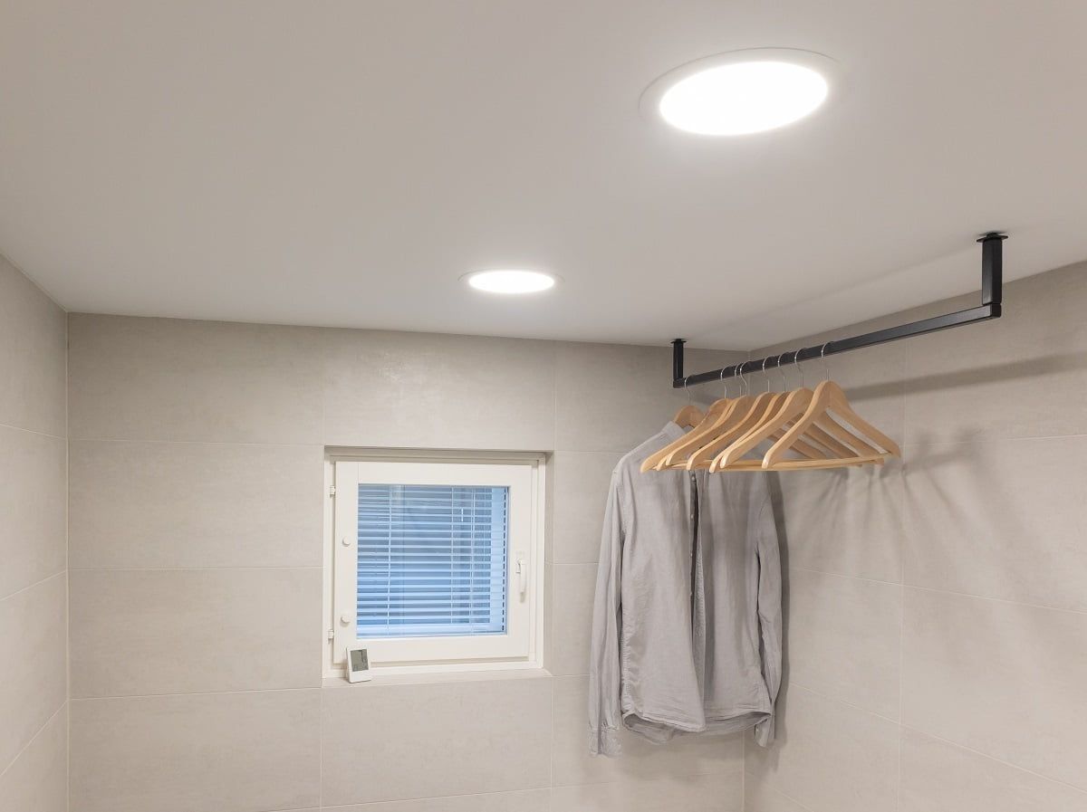 In un ripostiglio, anche l'illuminazione generale è importante. ©LedStore