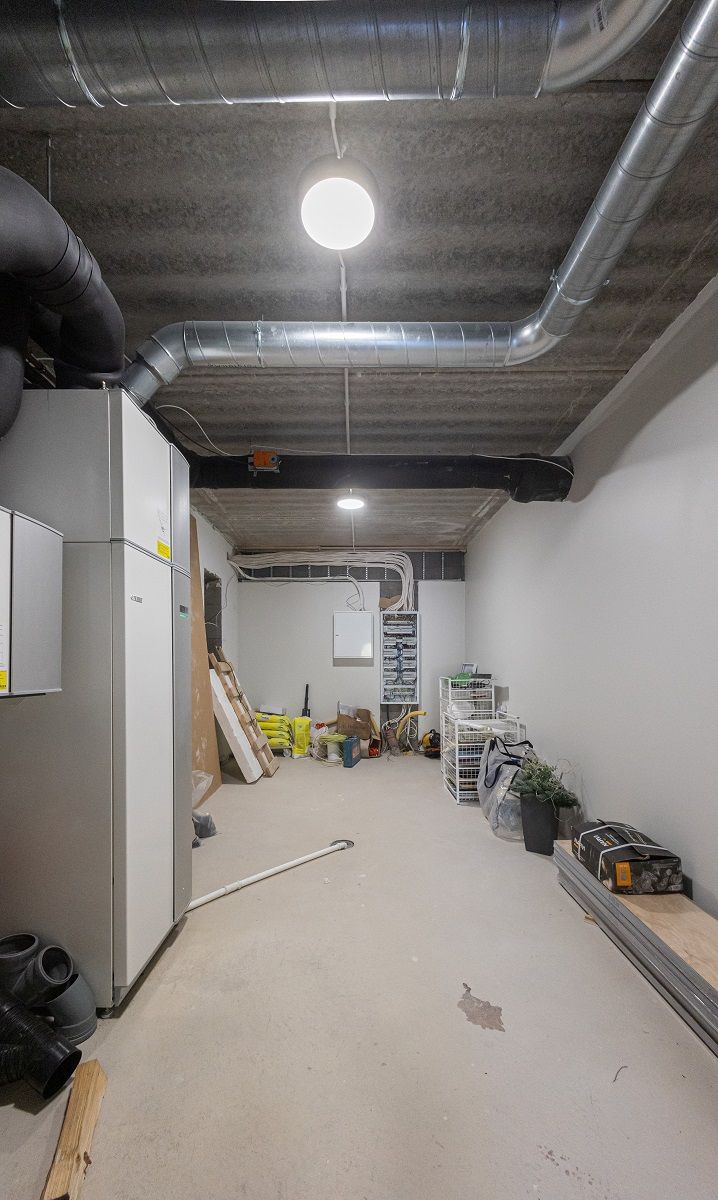 26 Illuminazione del locale tecnico con LedStorefi a plafone