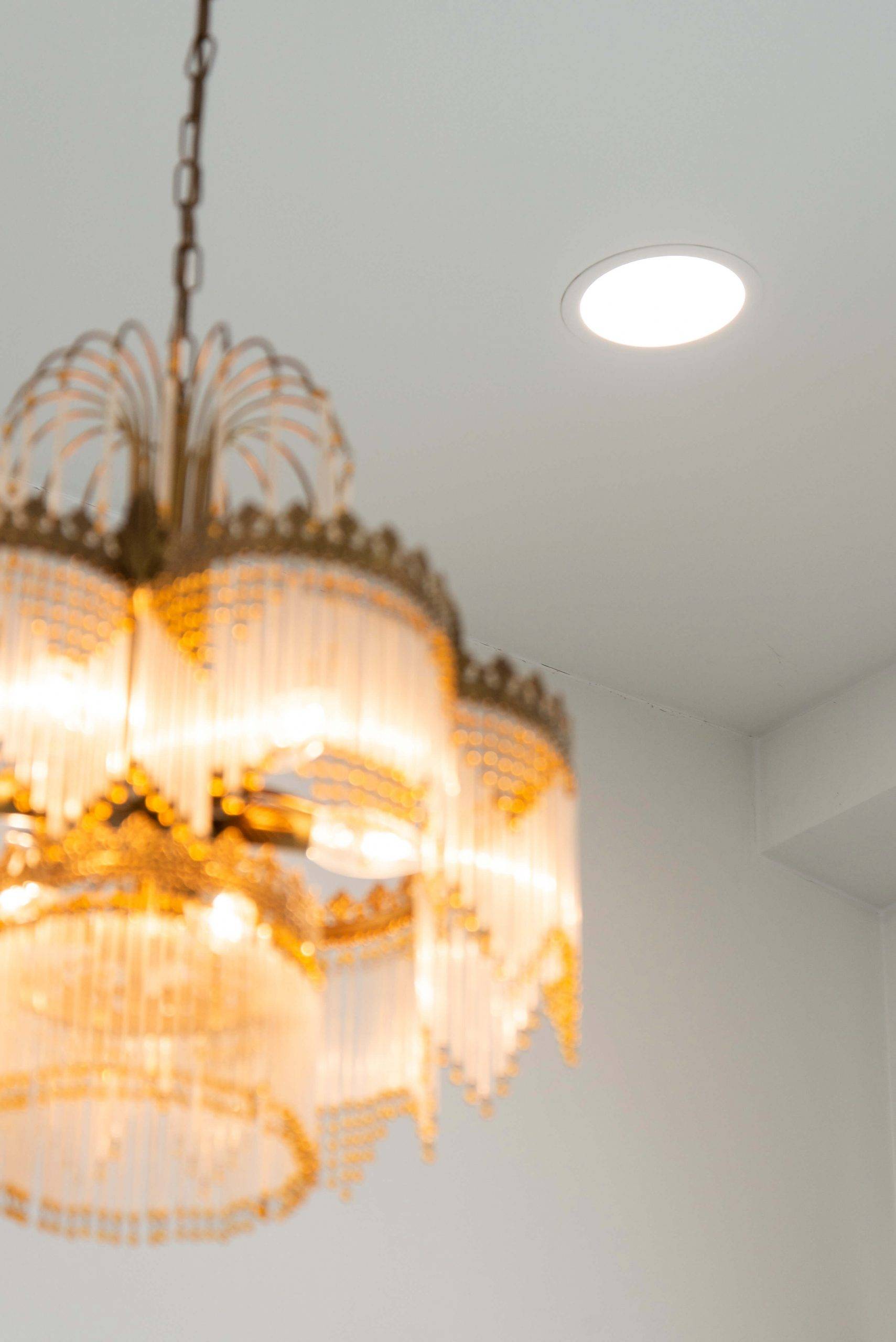 LED STORE su un quadrato bianco su sfondo verde, un carattere sans-serif in grassetto evidenzia le soluzioni di illuminazione ad alta efficienza energetica.