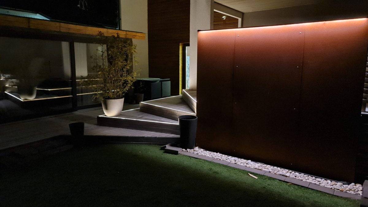 Illuminazione della terrazza
