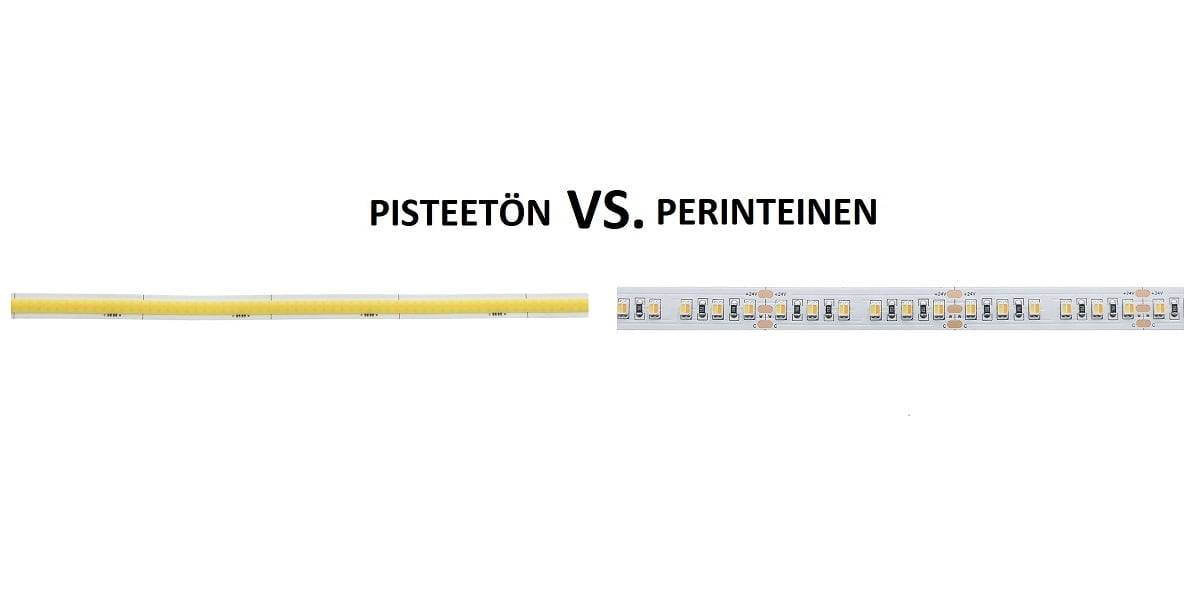 Nastro led COB vs. SMD