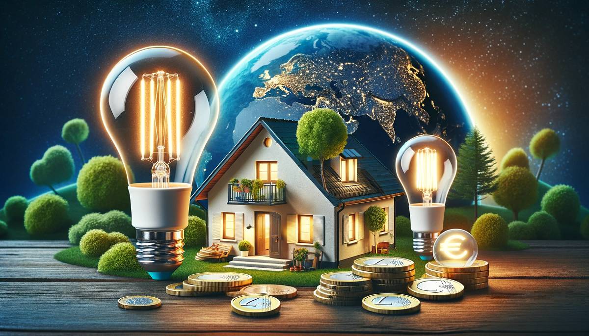 la pienezza dell'efficienza energetica nella scelta degli apparecchi di illuminazione