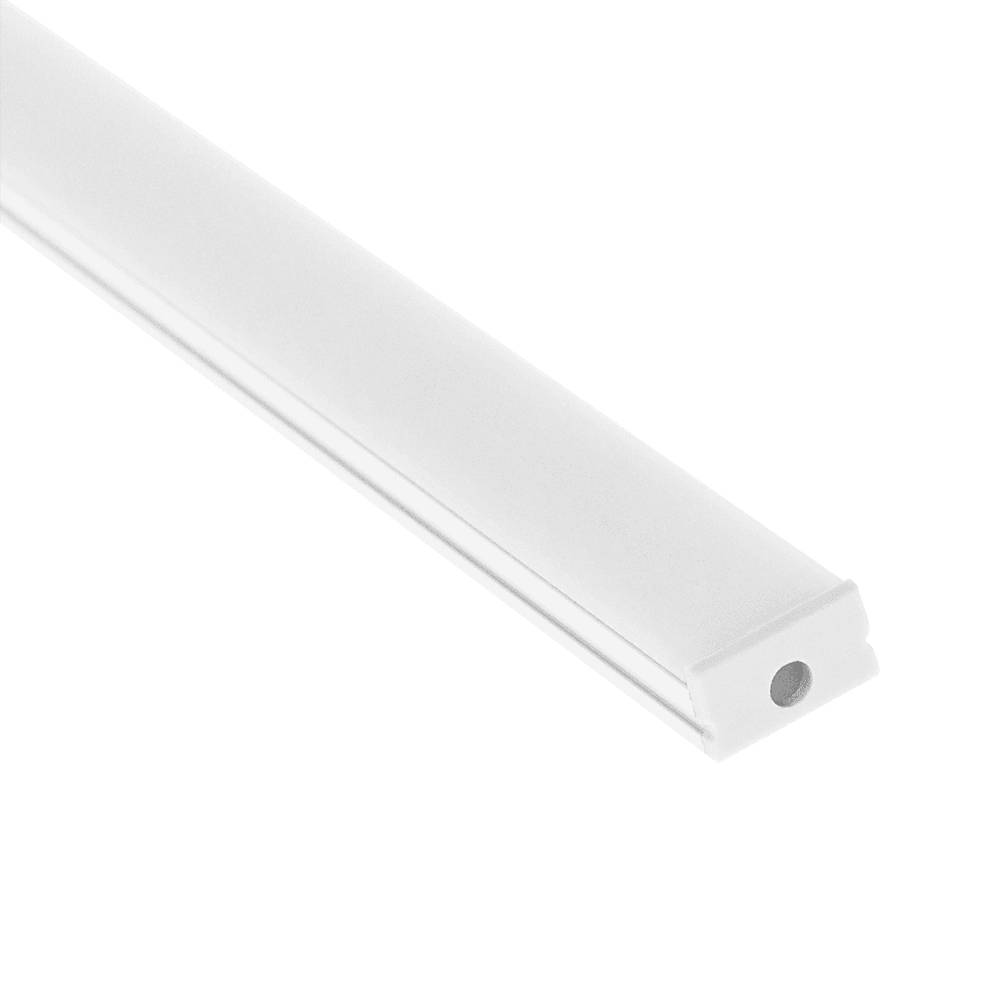 LedStore profilo basso in alluminio, montaggio in superficie