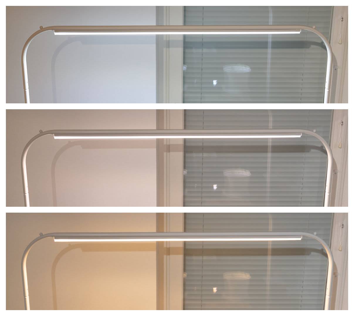illuminazione a led, diverse temperature di colore