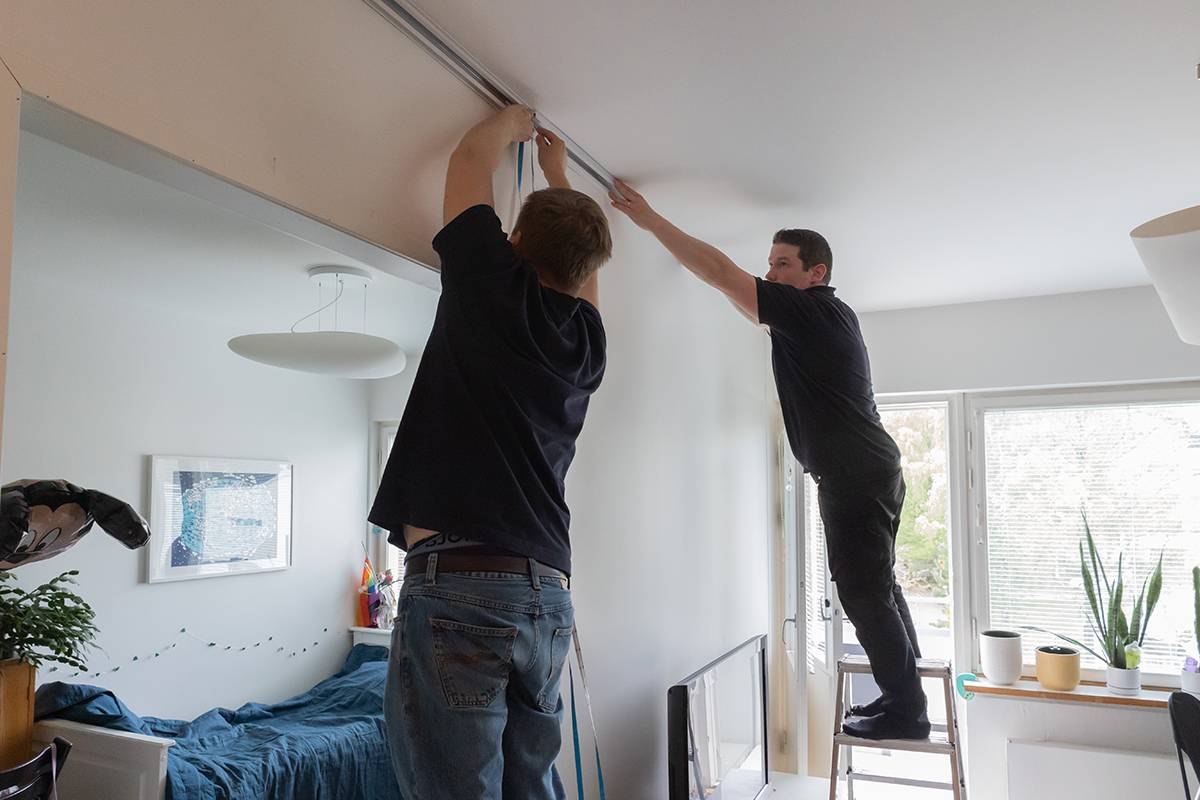 Retrofit di strisce LED per il soggiorno