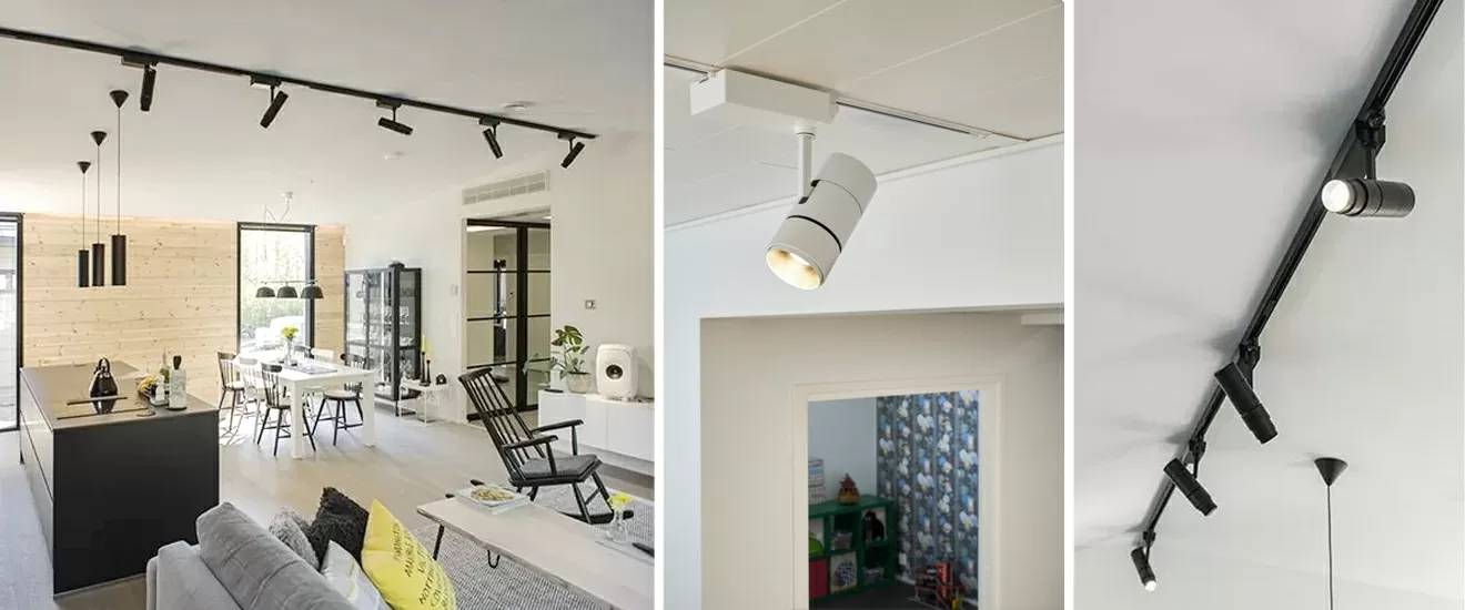 Illuminazione a binario LED