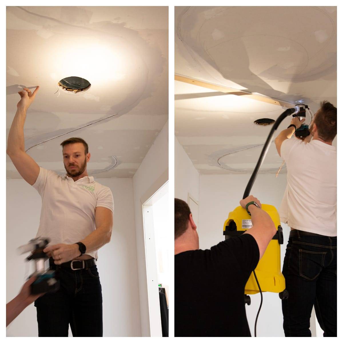 Un nuovo tentativo di ottenere forme curve sul soffitto con i LED