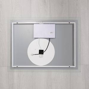 installazione di apparecchi a led - schema di installazione dello specchio luminoso