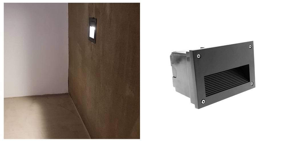 Lampade nere. Applique nere e luce nera per interni