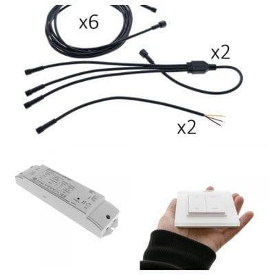 Controllo wireless per gruppo di apparecchi CCT