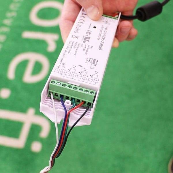 Controllo wireless, ricevitore per nastro CCT e RGB