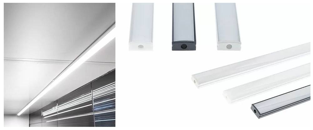 Perché una striscia luminosa a led ha bisogno di un profilo in alluminio - Profilo led basso