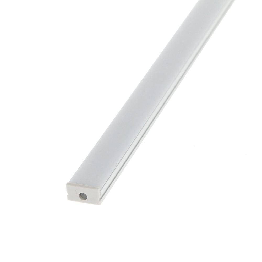 LedStore profilo basso in alluminio, montaggio in superficie