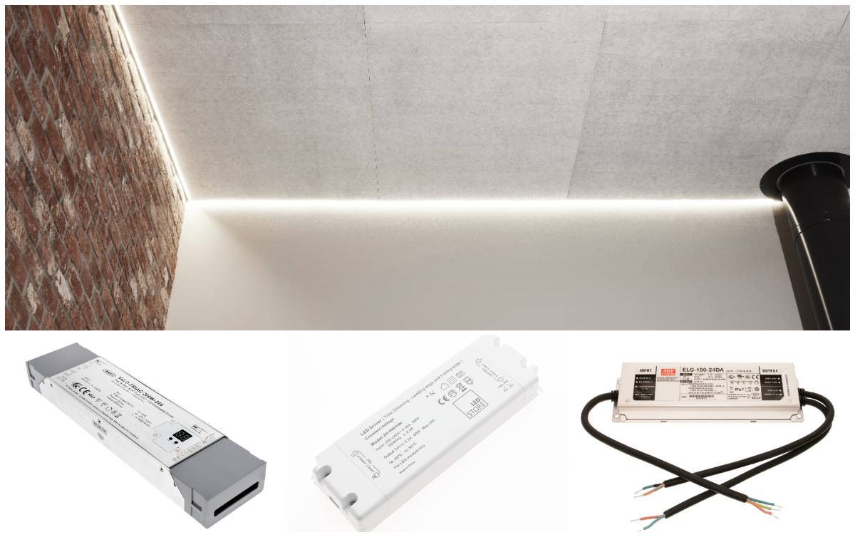 Le luci a led necessitano di un trasformatore di dimensioni adeguate e di una tecnologia di dimmerazione adeguata.