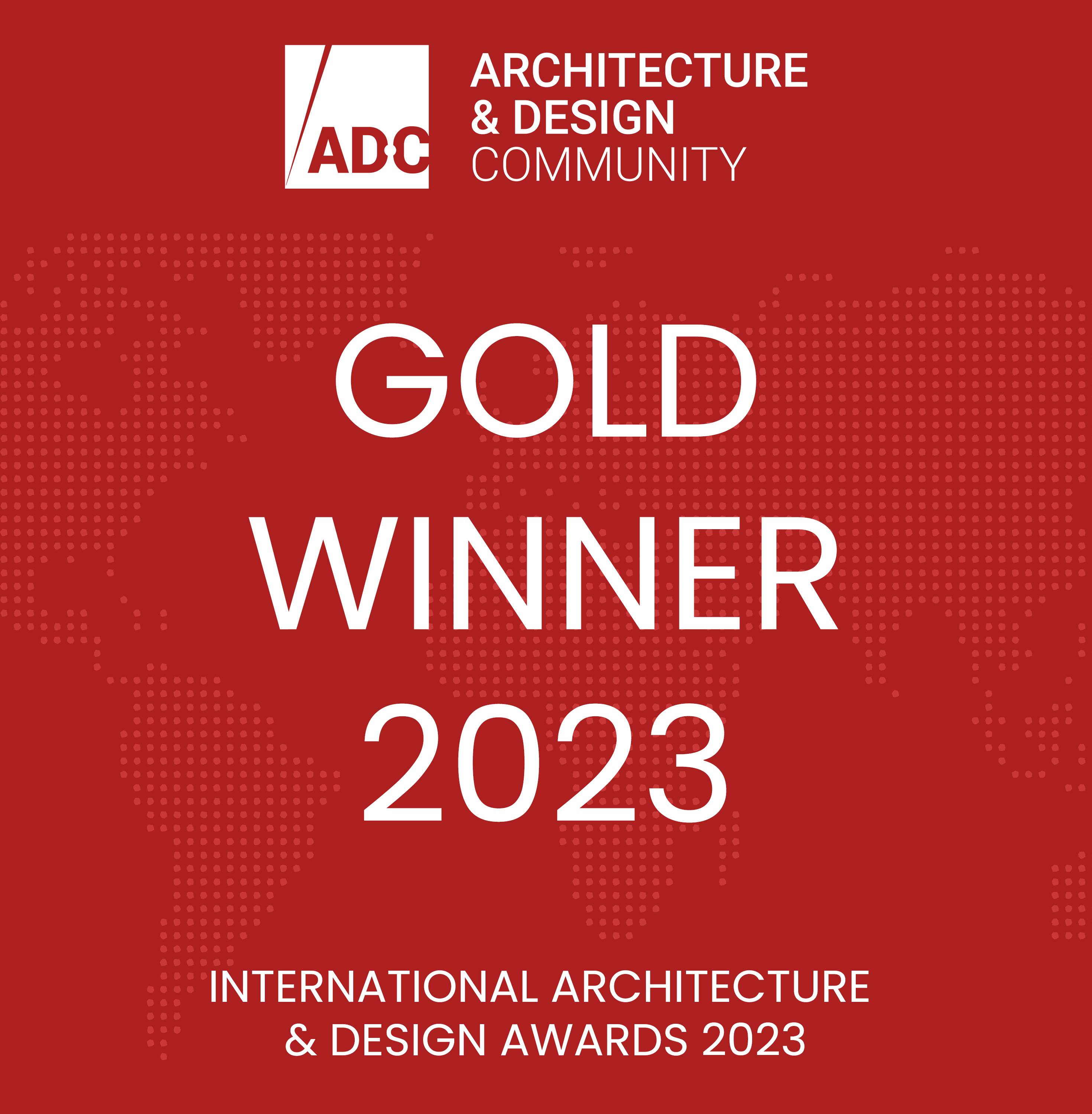 Vincitore del premio d'oro per l'architettura e il design 2023