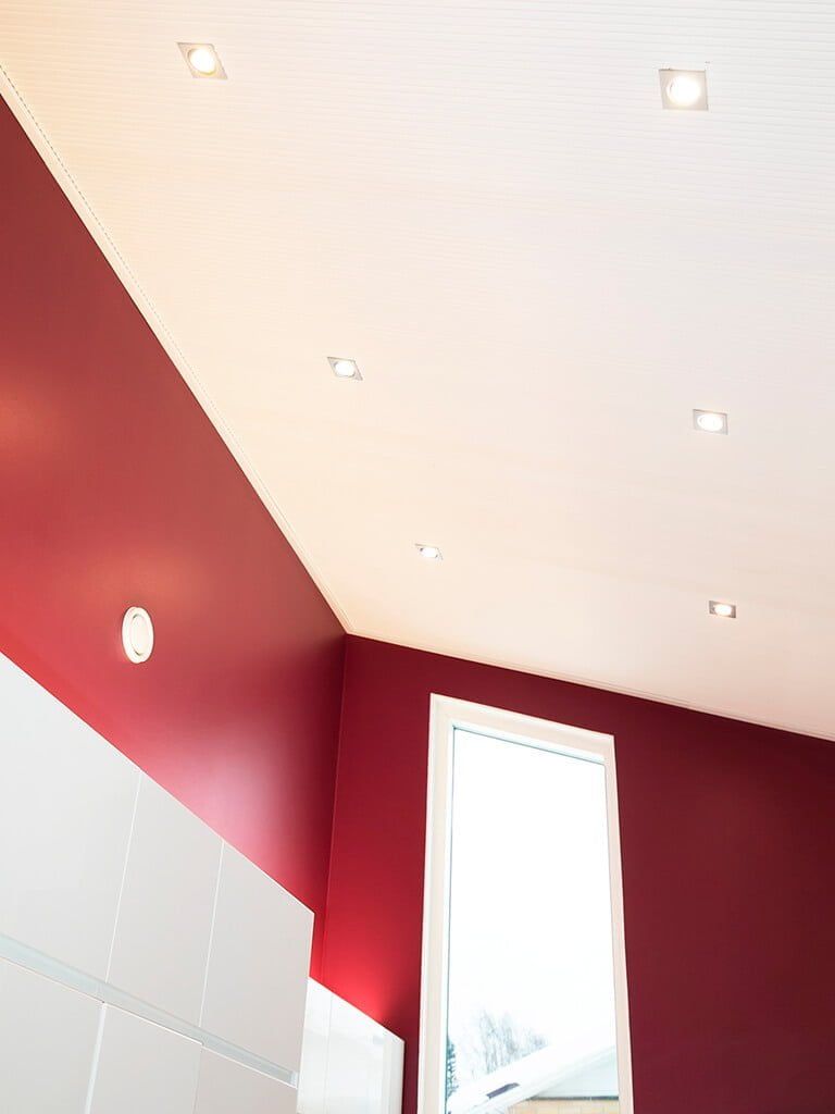 Uno sfondo verde con un quadrato bianco al centro con lettere maiuscole in grassetto con il testo "LED STORE", che evidenzia le soluzioni di illuminazione ecologiche.